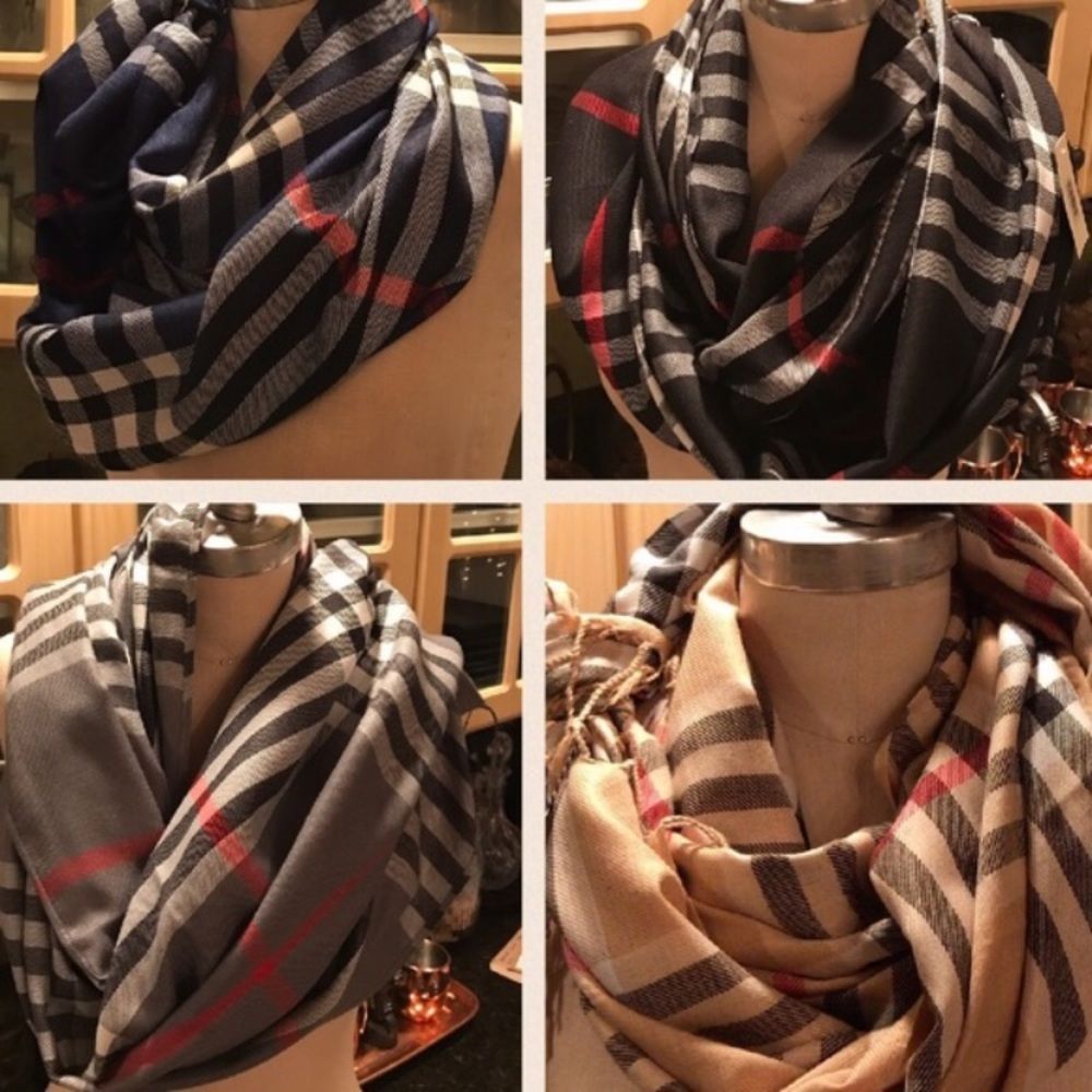 NEW COLORS Tartan Plaid Blanket Scarf - Picture 10 of 11